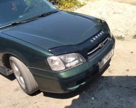 Зеленый Субару Легаси, объемом двигателя 2.5 л и пробегом 245 тыс. км за 3000 $, фото 1 на Automoto.ua