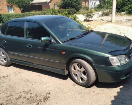 Зеленый Субару Легаси, объемом двигателя 2.5 л и пробегом 245 тыс. км за 3000 $, фото 6 на Automoto.ua