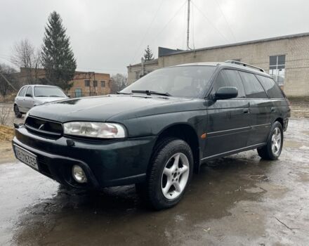 Зелений Субару Легасі, об'ємом двигуна 2 л та пробігом 240 тис. км за 1300 $, фото 1 на Automoto.ua