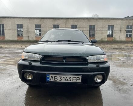 Зеленый Субару Легаси, объемом двигателя 2 л и пробегом 240 тыс. км за 1300 $, фото 1 на Automoto.ua