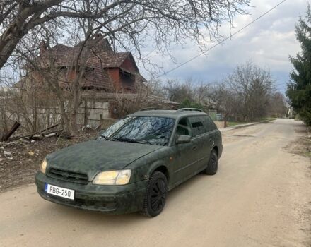 Зелений Субару Легасі, об'ємом двигуна 2 л та пробігом 300 тис. км за 1500 $, фото 1 на Automoto.ua