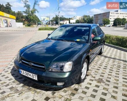 Зеленый Субару Легаси, объемом двигателя 1.99 л и пробегом 388 тыс. км за 2700 $, фото 1 на Automoto.ua