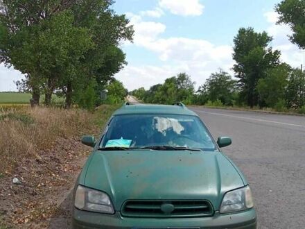 Зеленый Субару Легаси, объемом двигателя 2 л и пробегом 38 тыс. км за 3500 $, фото 1 на Automoto.ua