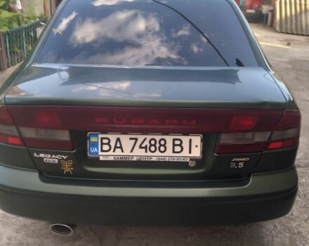 Зелений Субару Легасі, об'ємом двигуна 2.5 л та пробігом 245 тис. км за 3000 $, фото 1 на Automoto.ua