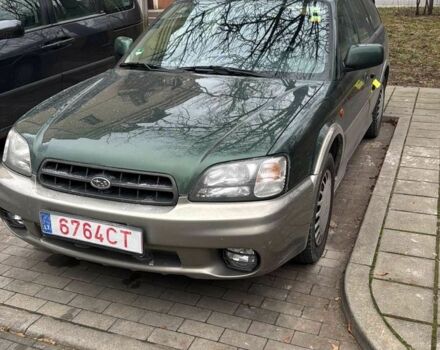 Зеленый Субару Легаси, объемом двигателя 2 л и пробегом 157 тыс. км за 3500 $, фото 1 на Automoto.ua