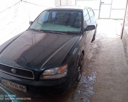 Зеленый Субару Легаси, объемом двигателя 2.5 л и пробегом 300 тыс. км за 2100 $, фото 1 на Automoto.ua