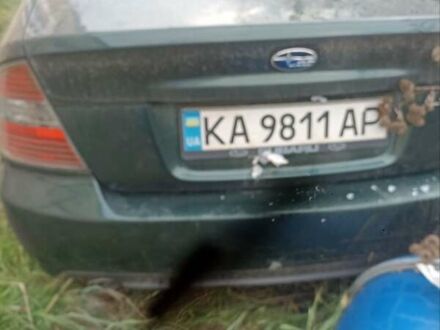 Зеленый Субару Легаси, объемом двигателя 2 л и пробегом 230 тыс. км за 2500 $, фото 1 на Automoto.ua