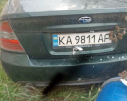 Зеленый Субару Легаси, объемом двигателя 2 л и пробегом 230 тыс. км за 2500 $, фото 1 на Automoto.ua