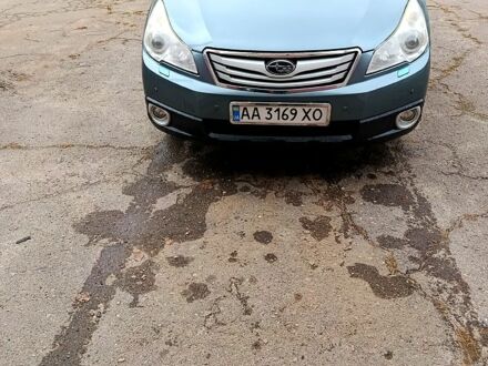 Зеленый Субару Легаси, объемом двигателя 2 л и пробегом 289 тыс. км за 8500 $, фото 1 на Automoto.ua