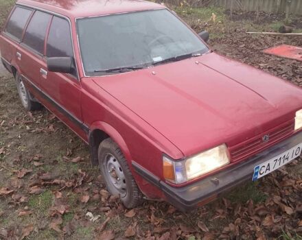 Красный Субару Леон, объемом двигателя 1.8 л и пробегом 333 тыс. км за 2400 $, фото 7 на Automoto.ua