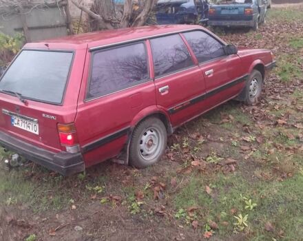 Красный Субару Леон, объемом двигателя 1.8 л и пробегом 333 тыс. км за 2400 $, фото 6 на Automoto.ua