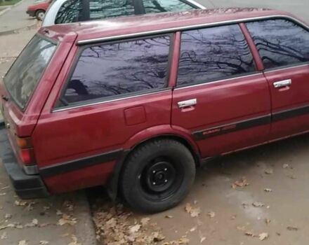 Красный Субару Леон, объемом двигателя 1.8 л и пробегом 333 тыс. км за 2400 $, фото 1 на Automoto.ua