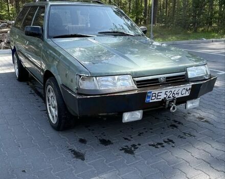 Зеленый Субару Леон, объемом двигателя 1.8 л и пробегом 307 тыс. км за 1500 $, фото 1 на Automoto.ua