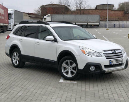 Белый Субару Аутбек, объемом двигателя 2.5 л и пробегом 165 тыс. км за 10500 $, фото 2 на Automoto.ua