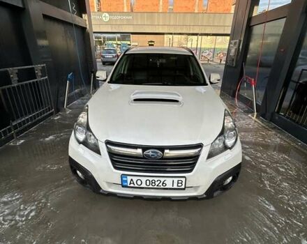 Белый Субару Аутбек, объемом двигателя 2 л и пробегом 255 тыс. км за 9700 $, фото 14 на Automoto.ua