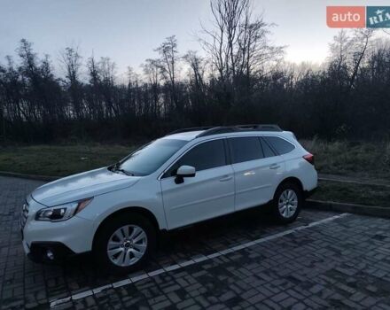 Білий Субару Аутбек, об'ємом двигуна 2.46 л та пробігом 133 тис. км за 14000 $, фото 7 на Automoto.ua