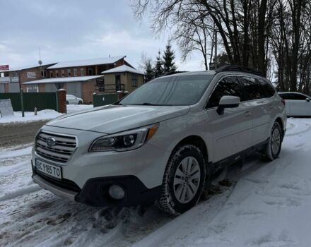 Белый Субару Аутбек, объемом двигателя 2.5 л и пробегом 133 тыс. км за 14700 $, фото 1 на Automoto.ua