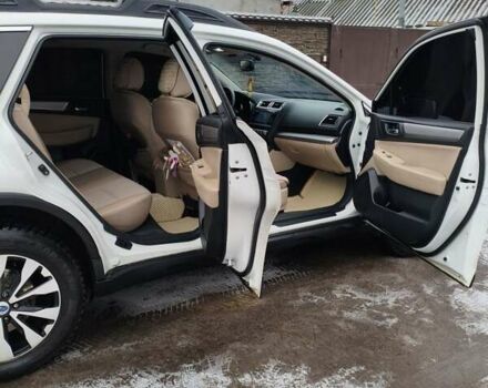 Белый Субару Аутбек, объемом двигателя 2.46 л и пробегом 275 тыс. км за 13300 $, фото 48 на Automoto.ua