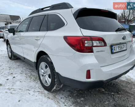 Белый Субару Аутбек, объемом двигателя 2.5 л и пробегом 160 тыс. км за 11700 $, фото 5 на Automoto.ua