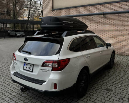 Белый Субару Аутбек, объемом двигателя 2.5 л и пробегом 162 тыс. км за 12300 $, фото 2 на Automoto.ua