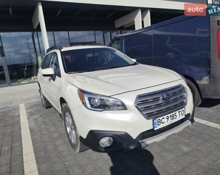 Білий Субару Аутбек, об'ємом двигуна 2.46 л та пробігом 133 тис. км за 14000 $, фото 14 на Automoto.ua