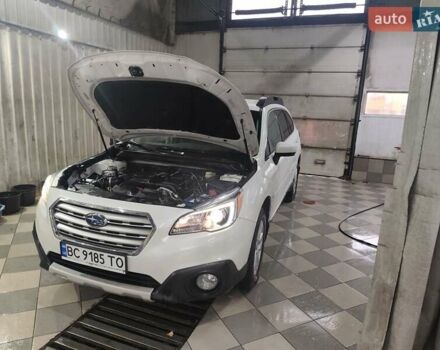 Білий Субару Аутбек, об'ємом двигуна 2.46 л та пробігом 133 тис. км за 14000 $, фото 13 на Automoto.ua