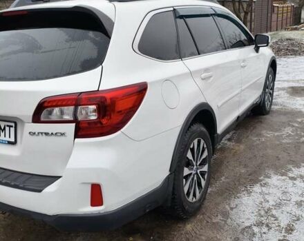Белый Субару Аутбек, объемом двигателя 2.46 л и пробегом 275 тыс. км за 13300 $, фото 24 на Automoto.ua