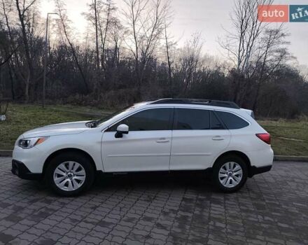 Білий Субару Аутбек, об'ємом двигуна 2.46 л та пробігом 133 тис. км за 14000 $, фото 2 на Automoto.ua