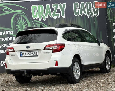Белый Субару Аутбек, объемом двигателя 2.5 л и пробегом 198 тыс. км за 13700 $, фото 24 на Automoto.ua