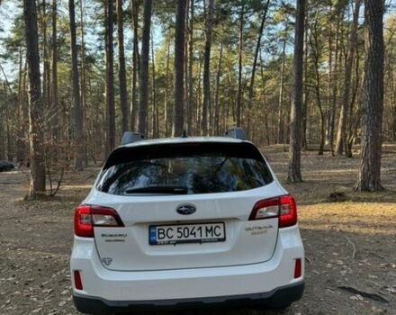 Белый Субару Аутбек, объемом двигателя 2.5 л и пробегом 160 тыс. км за 18300 $, фото 9 на Automoto.ua