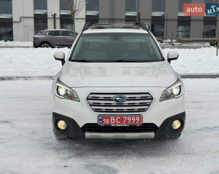 Белый Субару Аутбек, объемом двигателя 2.5 л и пробегом 173 тыс. км за 16900 $, фото 3 на Automoto.ua