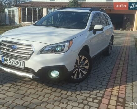 Білий Субару Аутбек, об'ємом двигуна 2.5 л та пробігом 154 тис. км за 16900 $, фото 2 на Automoto.ua