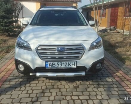 Белый Субару Аутбек, объемом двигателя 2.5 л и пробегом 154 тыс. км за 16300 $, фото 6 на Automoto.ua