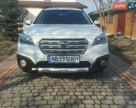 Білий Субару Аутбек, об'ємом двигуна 2.5 л та пробігом 154 тис. км за 16900 $, фото 7 на Automoto.ua