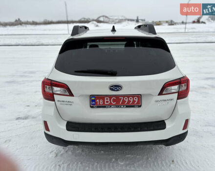 Белый Субару Аутбек, объемом двигателя 2.5 л и пробегом 173 тыс. км за 16900 $, фото 6 на Automoto.ua