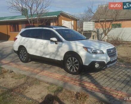Білий Субару Аутбек, об'ємом двигуна 2.5 л та пробігом 154 тис. км за 16900 $, фото 10 на Automoto.ua