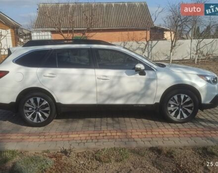 Білий Субару Аутбек, об'ємом двигуна 2.5 л та пробігом 154 тис. км за 16900 $, фото 9 на Automoto.ua