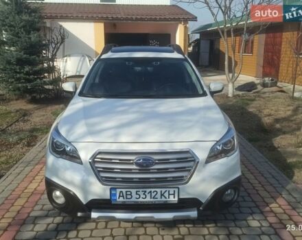 Білий Субару Аутбек, об'ємом двигуна 2.5 л та пробігом 154 тис. км за 16900 $, фото 8 на Automoto.ua