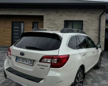 Белый Субару Аутбек, объемом двигателя 2.5 л и пробегом 189 тыс. км за 16200 $, фото 7 на Automoto.ua