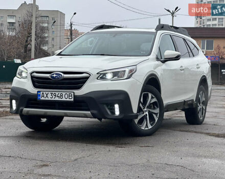 Белый Субару Аутбек, объемом двигателя 2.5 л и пробегом 110 тыс. км за 23999 $, фото 3 на Automoto.ua