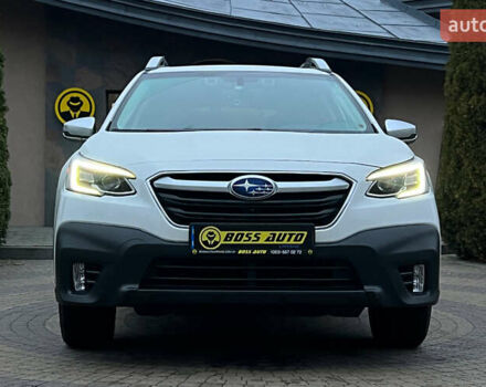Белый Субару Аутбек, объемом двигателя 2.39 л и пробегом 88 тыс. км за 32900 $, фото 1 на Automoto.ua