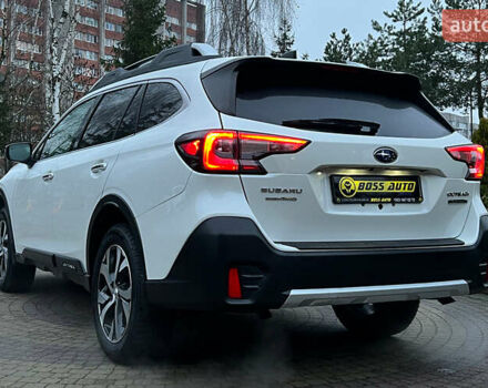 Белый Субару Аутбек, объемом двигателя 2.39 л и пробегом 88 тыс. км за 32900 $, фото 4 на Automoto.ua