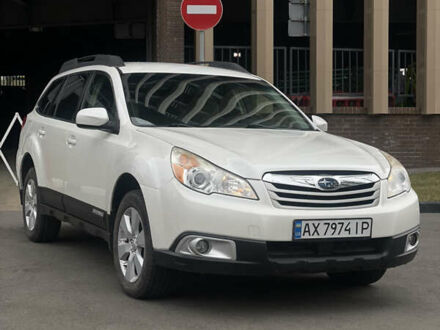 Білий Субару Аутбек, об'ємом двигуна 2.5 л та пробігом 96 тис. км за 9900 $, фото 1 на Automoto.ua