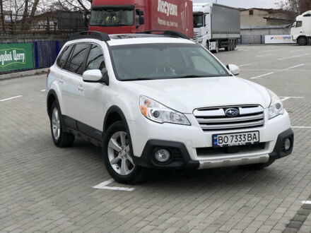 Белый Субару Аутбек, объемом двигателя 2.5 л и пробегом 165 тыс. км за 10500 $, фото 1 на Automoto.ua