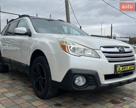 Белый Субару Аутбек, объемом двигателя 2.5 л и пробегом 218 тыс. км за 11000 $, фото 1 на Automoto.ua