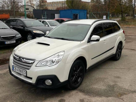 Субару Аутбек 2013 у Чернігові на Automoto.ua Білий Субару Аутбек, об'ємом двигуна 2 л та пробігом 230 тис. км за 11000 $, фото 1 на Automoto.ua