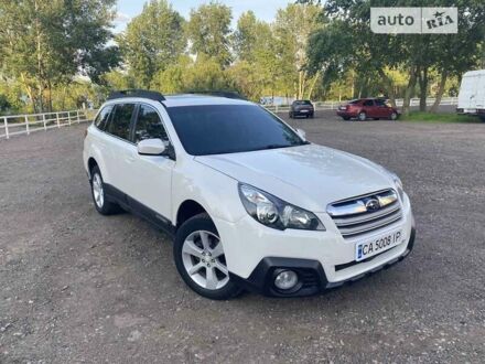 Субару Аутбек 2014 у Черкасах на Automoto.ua Білий Субару Аутбек, об'ємом двигуна 2.5 л та пробігом 170 тис. км за 12500 $, фото 1 на Automoto.ua