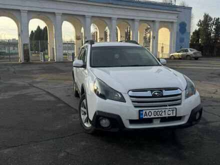 Білий Субару Аутбек, об'ємом двигуна 2.5 л та пробігом 289 тис. км за 11000 $, фото 1 на Automoto.ua