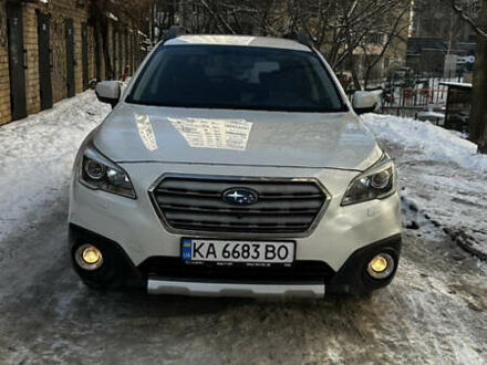 Білий Субару Аутбек, об'ємом двигуна 2.46 л та пробігом 217 тис. км за 15000 $, фото 1 на Automoto.ua