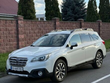 Білий Субару Аутбек, об'ємом двигуна 2.5 л та пробігом 218 тис. км за 14200 $, фото 1 на Automoto.ua